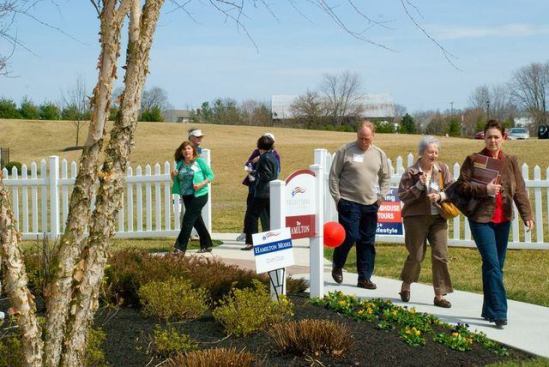 Visitors by the hundreds attend Traditions' sales events.