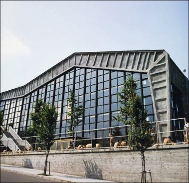 Tokyo Olympic Facilities for the 1964 Olympics.