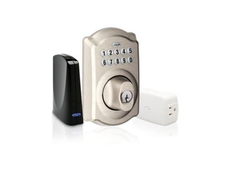 The Nexia home automation system from Schlage offers wireless control of home security, lights, indoor climate, and much more, yet sports a price tag under a thousand dollars for a basic system. www.nexiahome.com. 