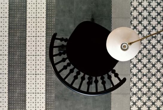 Azulej is shown here in an alternative color. www.mutina.it.