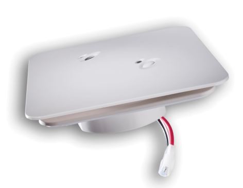 Low-profile smoke detector  The residential fire alarm is an important piece of hardware, but it’s perhaps one of the least attractive items in a home. Despite its unsightliness, the product is also usually placed in a very visible location due to its home safety importance. A svelte smoke detector is a much better idea. This style of unit has a sleek appearance, so it will virtually disappear from view after it’s installed.