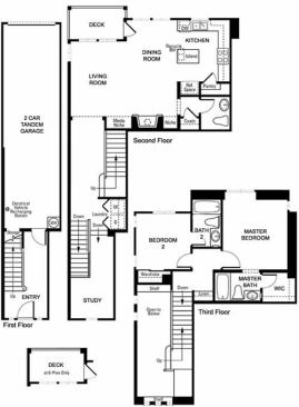 Sutter's Mill Centex Homes Architect: Bassenian/Lagoni Architects Ladera Ranch, California Width - 15 feet
