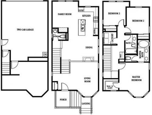 John Laing Homes Collection - Oceana Architect: KTGY Group Hercules, California Width - 20 feet