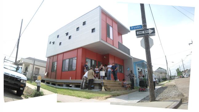 Prototype03 by URBANbuild at Tulane University School of Architecture is a study in compact housing for substandard lots as well as in the feasibility of SIPs in affordable housing. Featuring 6-inch SIP walls, the 1,200-square-foot home measures 25 feet by 31 feet and is located on a busy corner in New Orlean’s Central City neighborhood.