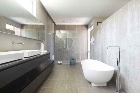 Riverview House Bathroom - Studio Dwell Architects / Chicago, IL.