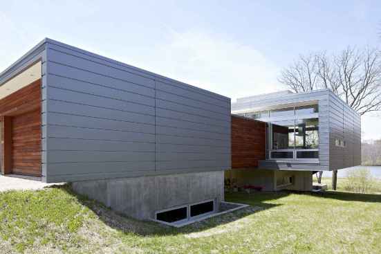 Riverview House Kitchen - Studio Dwell Architects / Wayne, Ill.