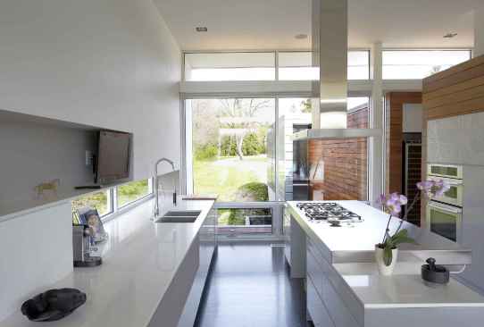 Riverview House Kitchen - Studio Dwell Architects / Wayne, Ill.