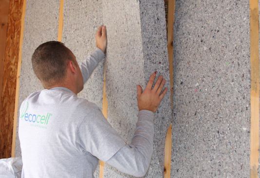 The manufacturer says ECOCELL is the industry’s first cellulose insulation batt made from a combination of recycled and renewable fibers (the majority of which is post-consumer recycled newspaper). The 5.5-inch batt achieves an R-value of 20. www.cmsgreen.com.