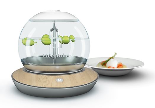 Designed by Mexican student Yunuén Hernández, Mo'Sphere allows the user to experiment with and experience new flavors and sensations through molecular cooking, allowing users to do flash freezing, foams, frosts, and cotton candy.
