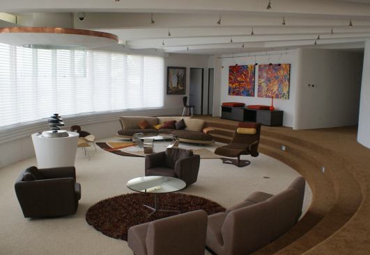 The location of the famed sci-fi comedy "Sleeper" has been turned into a home of the future, for real.