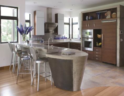 The Edge House kitchen.