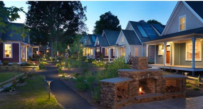 CONCORD RIVERWALK Concord Riverwalk, selected as Community of the year by the NAHB, is based on a century-old idea of a bungalow community.