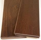 Harvested from Africa and manufactured in Portugal, this wenge solid wood flooring is one of many authentic African species that the company offers. Products are available in engineered and solid planks and in such species as iroko, bubinga, sapele, and celtis, among many others. www.brencollc.com.