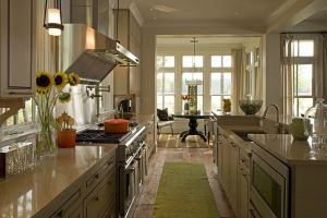 Designed with empty nesters in mind, the plan includes generous display shelving for art and collectibles, built-in bunks for grandchildren, and plenty of natural light. Architect/interior designer: Looney Ricks Kiss Builder: Haven Custom Homes Developer: The St. Joe Company