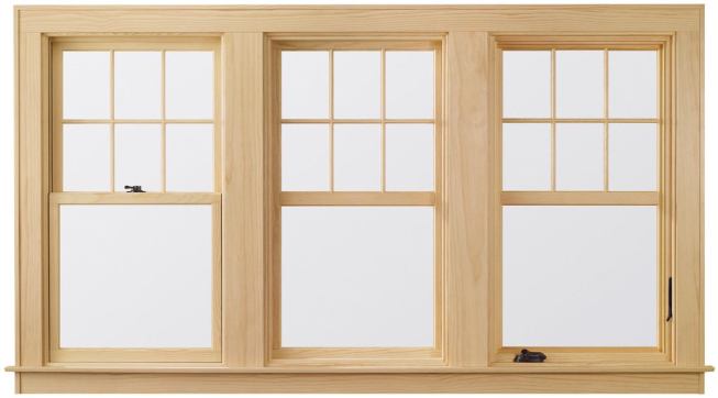 Take the A The A-Series line of windows and doors is the most energy efficient the company has ever produced. Exceeding 2010 Energy Star standards, products are made from Fibrex recycled sawdust/vinyl composite that never needs painting. Three interior wood species, nine pre-finished interiors, and 11 standard exterior colors are available. A complementary exterior trim package allows different window styles to match. Andersen Corp. 800-426-4261. 
www.andersenwindows.com.