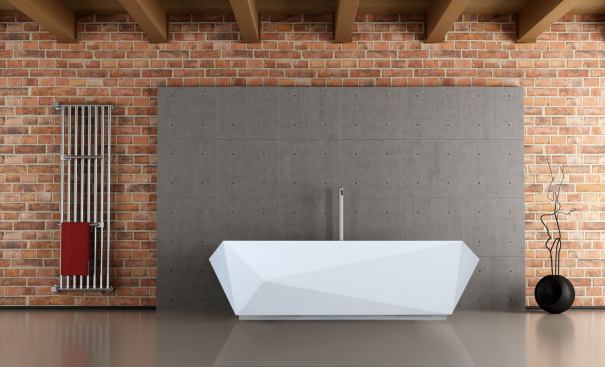 Most manufacturers position their solid cast acrylic bath lines as high-end specialty products with price points to match. Clarke Architectural’s stunning new line of solid surface acrylic resin based baths are affordable to a wider audience, says owner Don Clarke. They pair a natural stone-like finish with sculptural lines created by world-class architects such as Hariri and Hariri and Desai/Chia.