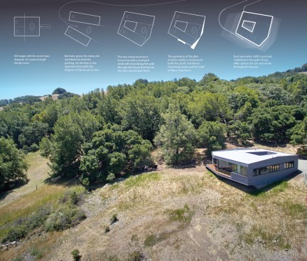 Box on the Rock, Schwartz and Architecture, Petaluma, Calif