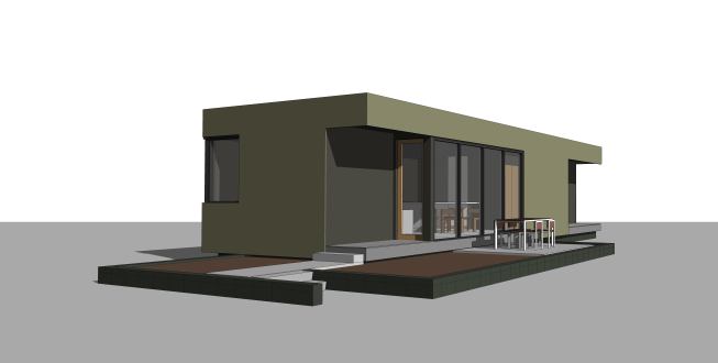 The firm was able to hit a lower price point because of streamlined design and less complicated wood-frame structural elements.