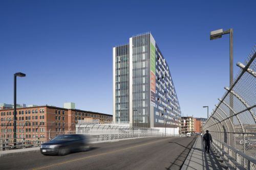 Thanks to an array of eco-features, Boston's Macallen Condos save more than 600,000 gallons of water per year and beat average electrical consumption by 30 percent. The building includes a heat recovery ventilation system, water-source heat pumps, rainwater collection, and an innovative treatment system that reuses cooling tower blowdown water for irrigation.