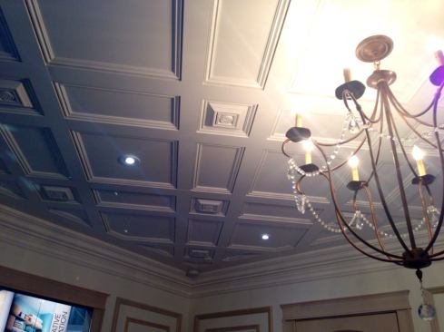 Interior trim company Molding & Millwork used IBS/KBIS to debut its reinvented identity and product line,
Metrie. The brand not only set aside its former generic name, but has taken a new look at how they design and inspire with interior moldings. Elaborate ceiling treatments, unique rosette placement, and refreshed profiles marked the brand’s inspiring booth design. Check out their iOS app and new website (metrie.com) to tour the five new collections: Fashion Forward, French Curves, Pretty Simple, True Craft, and Very Square.