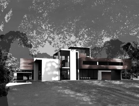 This single-family house in Woodside, Calif., is designed for fire- and earthquake-resistance while still taking advantage of stunning views overlooking San Francisco Bay.