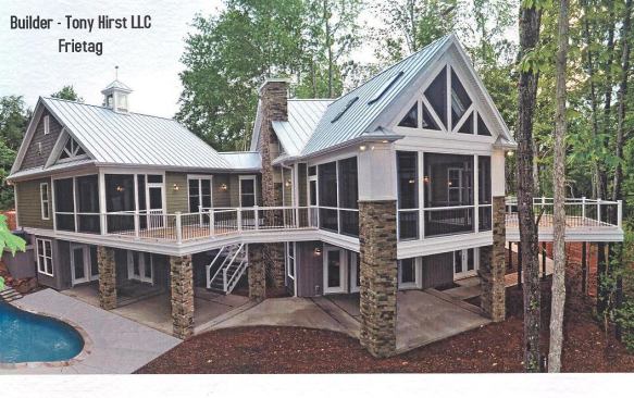Frietag Residence by HandCrafted Homes (manufacturer) and Tony Hirst (builder).