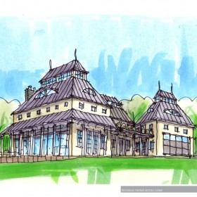 The developer says each lot's characteristics will play into how the house is built.