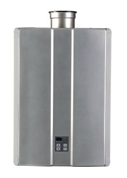 Thanks, But No Tanks The company's new condensing tankless water heaters offer the continuous hot water of a traditional tankless unit with even greater energy savings: The Energy Starñqualified units operate at 95% thermal efficiency, according to the company. The water heaters feature two commercial-grade heat exchangers; a concentric venting design provides for better safety and easier installation. Four models are available. Rinnai. 866.746.6241. 
www.rinnai.us.