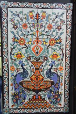 Ideal for indoor and outdoor floor and wall applications, these handmade tiles feature a clay body and a glazed decorative face. Pieces are available in a variety of styles and sizes. www.artobrick.com.