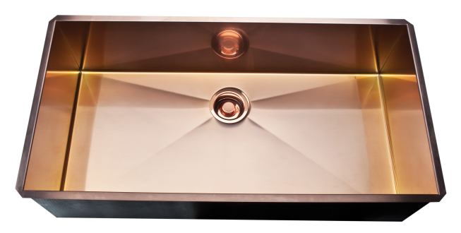 Rohl added commercial-grade, stainless steel and stainless copper sinks that feature a sound-deadening, insulated undercoat. Rohl, www.rohlhome.com; 800.777.9762.