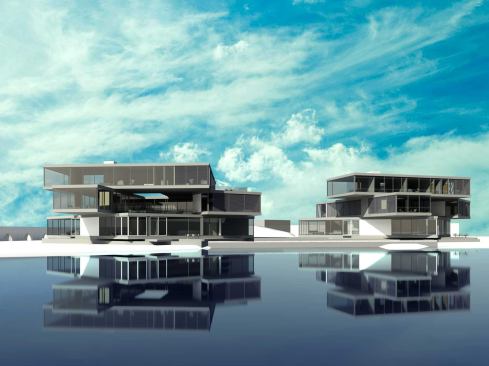 The Lotus House design generates outdoor spaces that can be used in torrential downpours so residents can enjoy the outdoors despite Hanoi's persistently wet weather.