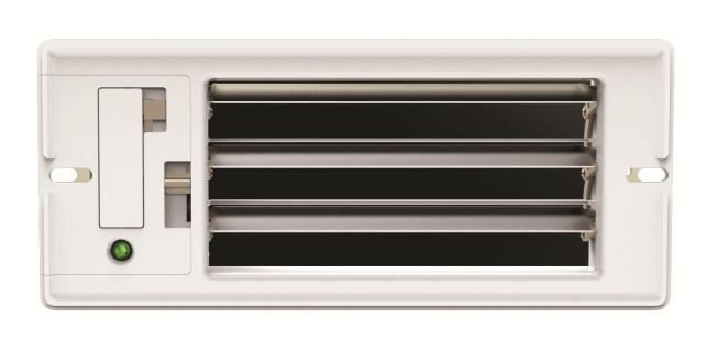 Keen Home The Smart Vent is a vent cover that can be opened or closed remotely via smartphone to redirect conditioned air away from unused rooms. The units can be scheduled to suit a homeowner’s lifestyle or set to automatically sense and adjust to a room’s temperature. Available beginning September 2014, choose from a selection of designer faceplates or use existing HVAC register covers. 