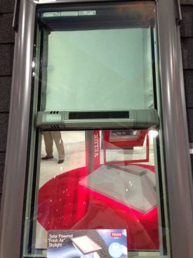 Velux also added solar-powered operation to its integrated electronic shades. Also qualifying for tax rebates, the shades come in more than 80 colors and patterns. 
www.veluxusa.com