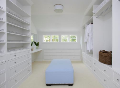 Large dressing rooms help sell homes in his high-end market, says designer Bill McGuinness.