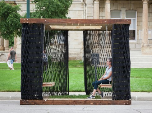 Deployable Smocked Porch, Substance, Winterset , Iowa