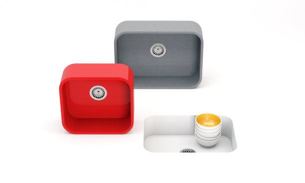 The quartz surfacing manufacturer has expanded its line of integrated sinks with the launch of the Integrity DEUX collection. Designed to seamlessly integrate with the maker’s countertops, the sinks feature clean lines and are created from a single piece of quartz. The products are available in banjo and double-bowl options in six colors. 
www.silestoneusa.com.