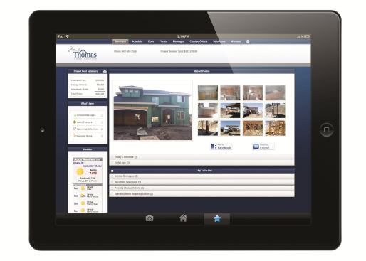 BuilderTREND Suitable for both production and custom home builders, this company-specific branded app combines scheduling, project management, customer service, and service management in a single suite. Other key features include online access for home owners, two-way integration with QuickBooks, and unlimited data storage. BuilderTREND subscriptions come with a monthly service fee that can be turned on and off at any time.   www.buildertrend.com 