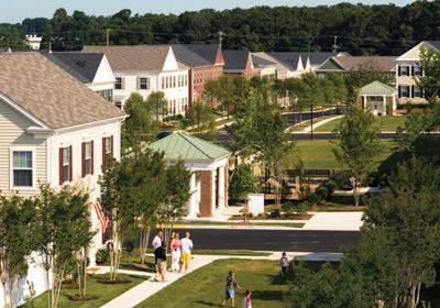 Herryford Village was intended to be the same as hundreds of other neighborhoods Clark Realty Builders has developed with Torti Gallas and Partners on military installations across the country. But when an environmental impact study showed that several acres on the original site were unavailable for development, the Army was pressed to find a new location.