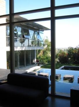 View from existing interior.