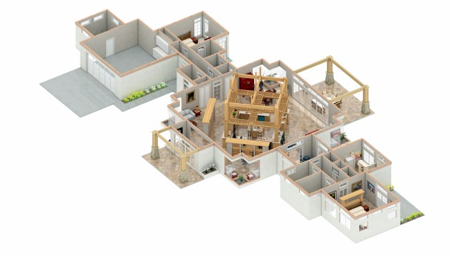 view from above without roof