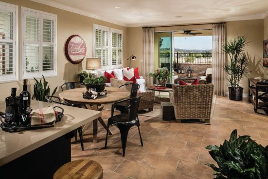 The homes at Meadows range in size from 2,061 to 2,375 square feet with up to four bedrooms and three and one-half baths