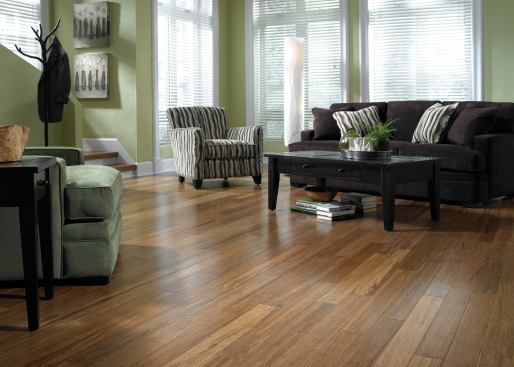 Lumber Liquidators



Bamboo flooring allows you to shake things up a bit. Morning Star bamboo flooring is made from plants that are at least four years old, which increases the hardness. Planks measure 3¾ inches wide and can be purchased from the supplier’s Commercial Division for $3.59 per square foot. www.lumberliquidators.com.