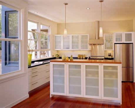 Each house features Brazilian cherry floors and 10-foot ceilings.