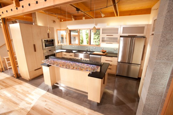 Upstairs overlooking the family room