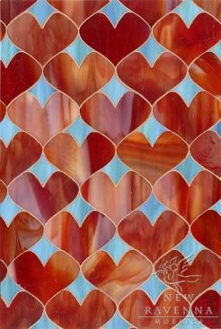 Hearts shown in Garnet and George.