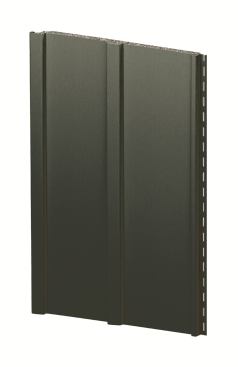 Board-and-Batten This rustic variation of vinyl panels is fit for historically themed French Country and cottage-style homes. It features alternating wide and narrow panels with a hand-milled cedar grain look. Royal Building Products says the Neopor insulation in its Haven line of insulated siding reduces noise up to 45 percent and offers greater impact resistance of 64 percent. The panels are rated for a 200 mph wind load. &nbsp; 
www.royalbuildingproducts.com