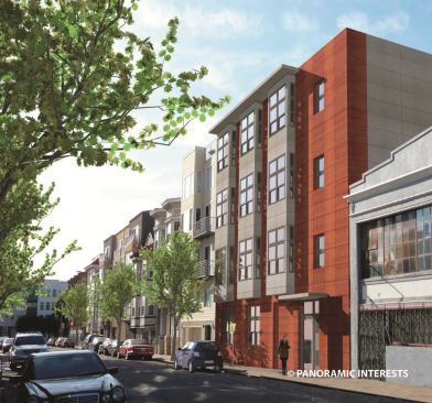 An 11,775-square-foot building with 23 micro apartments is being wedged onto a 3,750-square-foot lot between two other buildings in San Francisco’s SoMa district.