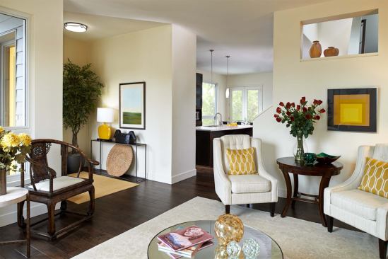 Here, high performance partners with design for a light, bright home.