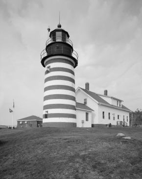 West Quoddy Light Tower and Keeper’s House, 1857, Lubec, Maine