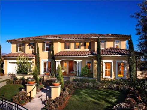 As seen in this home at Bellasario in San Diego, Calif., Standard Pacific continues to use traditional, historic-based exteriors.